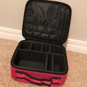 Pink travel case